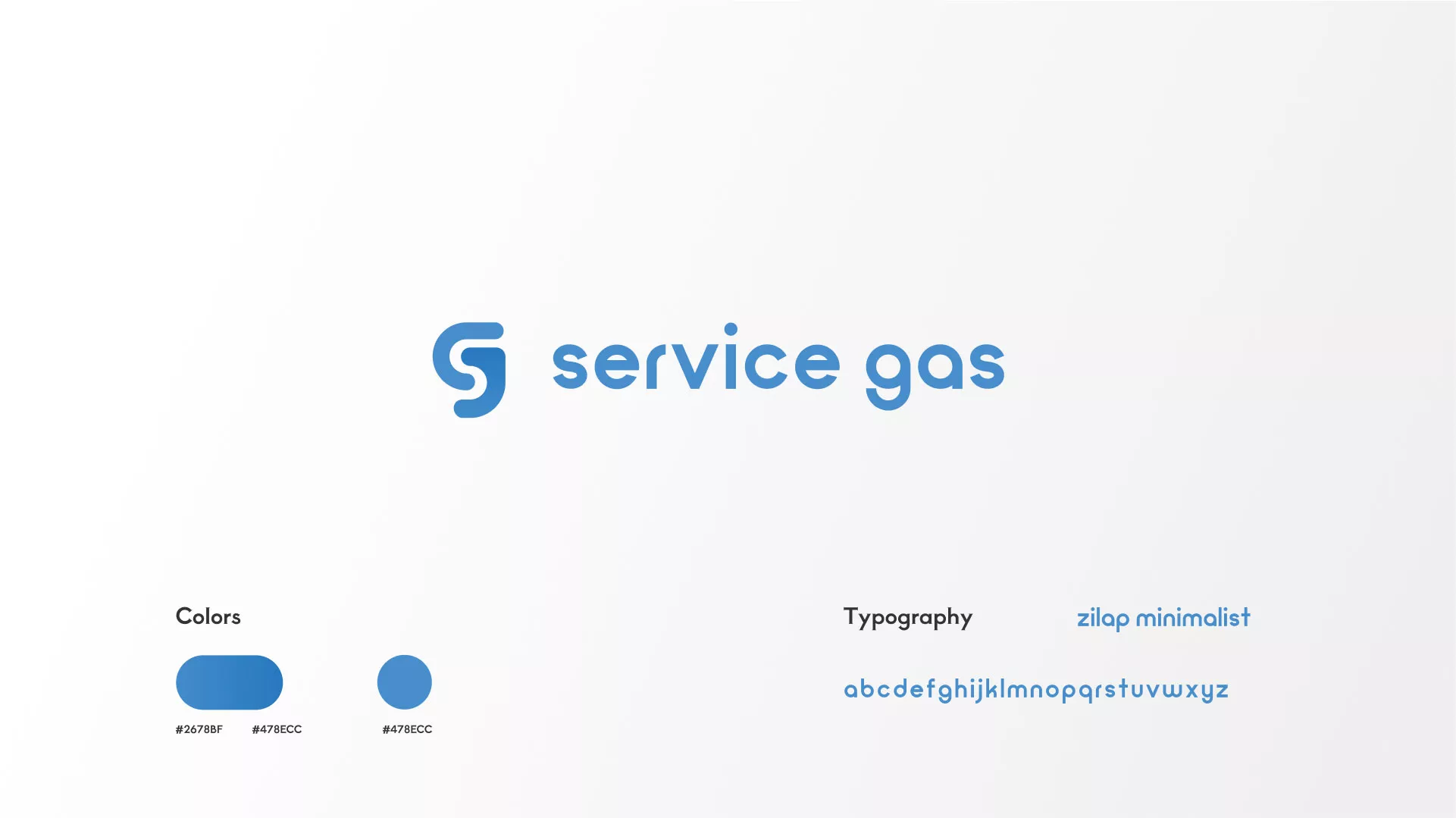 Разработка логотипа газовой компании «Сервис газ» в Новоузенске